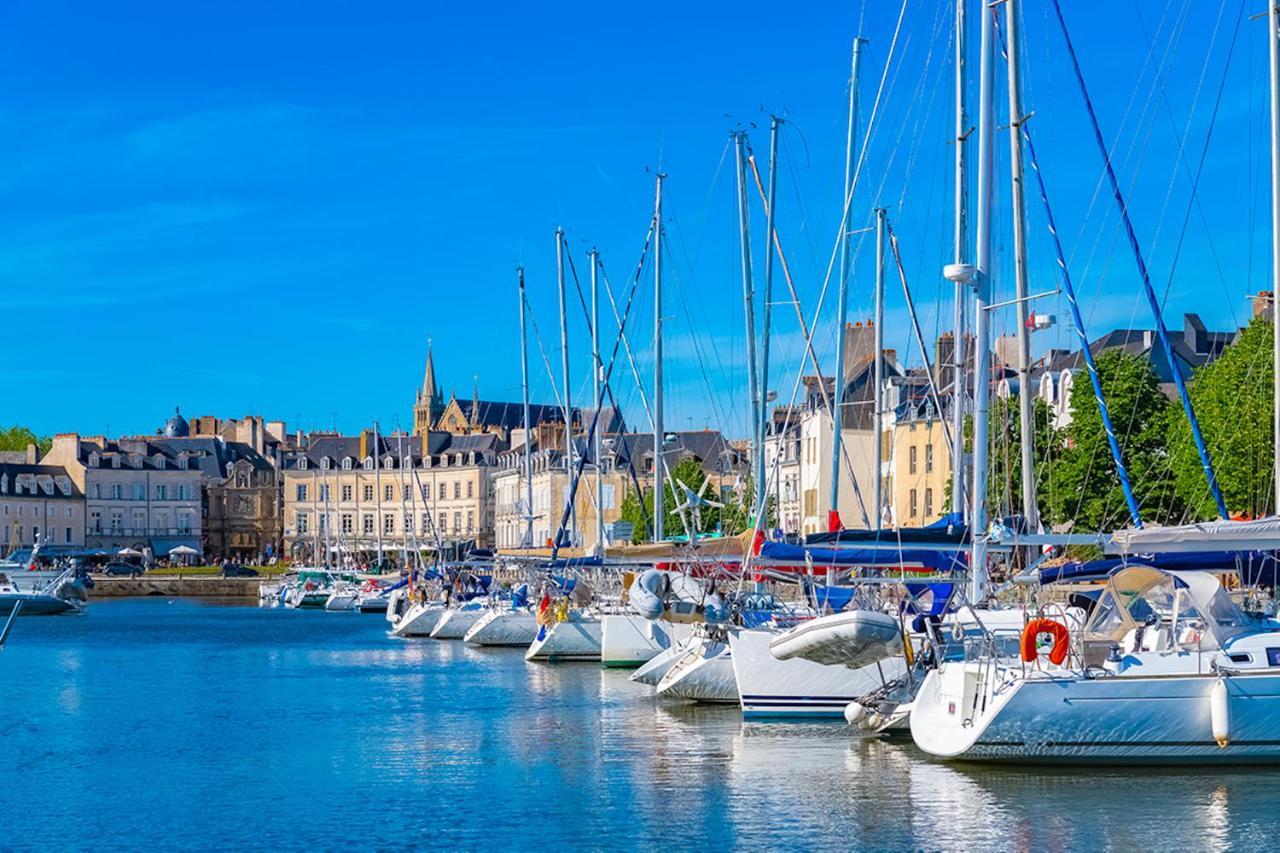 Appartement Neuf Rdc Avec Terrasse A Vannes Centre Esterno foto